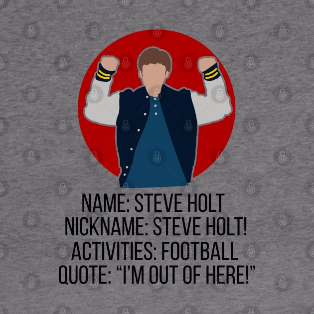 Steve Holt Football by Meta Cortex